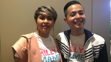Ernest Prakasa dan istri, Meira Anastasia