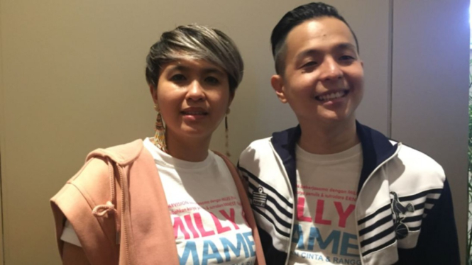 Ernest Prakasa dan istri, Meira Anastasia
