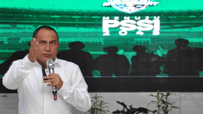 Mantan Ketua Umum PSSI Edy Rahmayadi 