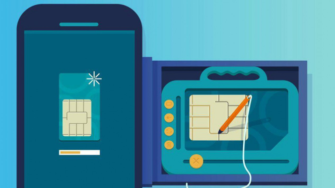 Ilustrasi e-SIM