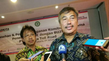 Direktur Utama PT Waskita Toll Road, Herwidiakto.