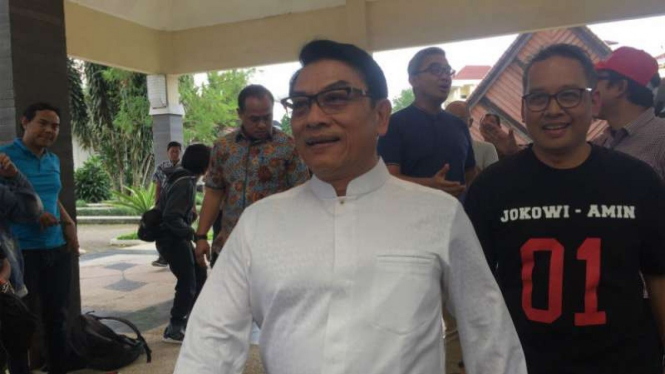 Wakil Ketua Tim Kampanye Nasional (TKN) Joko Widodo-Ma’ruf Amin, Moeldoko