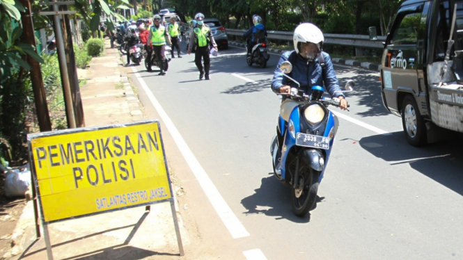 Ilustrasi Razia Kendaraan