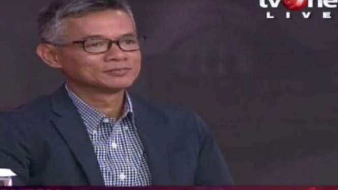 Komisioner KPU Wahyu Setiawan di ILC