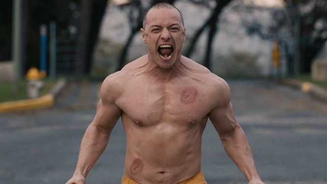 James McAvoy dalam film Glass