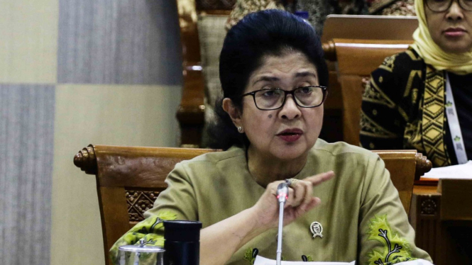Mantan Menteri Kesehatan, Nila F Moeloek.