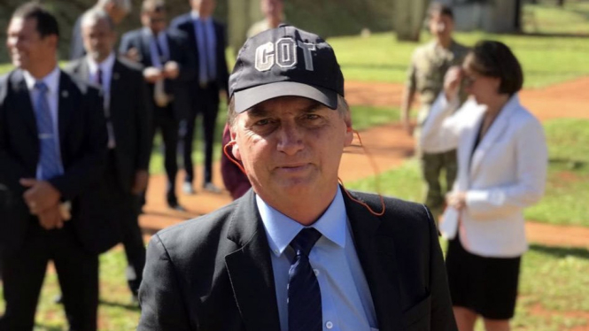 Presiden Brasil, Jair M Bolsonaro