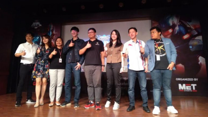 Pengembang Mobile Legends, Moonton menggelar acara di Jakarta.