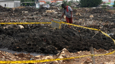 Pembuangan Pasir Diduga Limbah B3