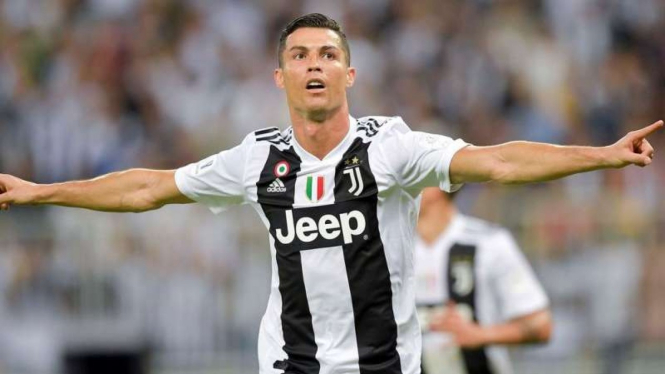 Megabintang Juventus, Cristiano Ronaldo.