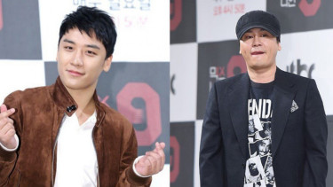 Seungri BIGBANG dan bos YG Entertainment, Yang Hyun Suk.