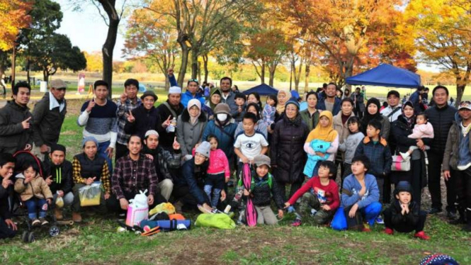 Acara silaturahmi anggota Ispan di Jepang.