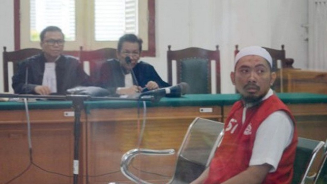 CEO perusahaan travel umrah ABU Tours, Hamzah Mamba di sidang