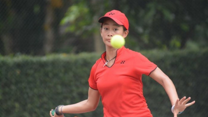 Priska Nugroho petenis junior putri Indonesia