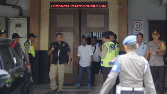 Vigit Waluyo keluar dari Lapas Kelas IIB Sidoarjo
