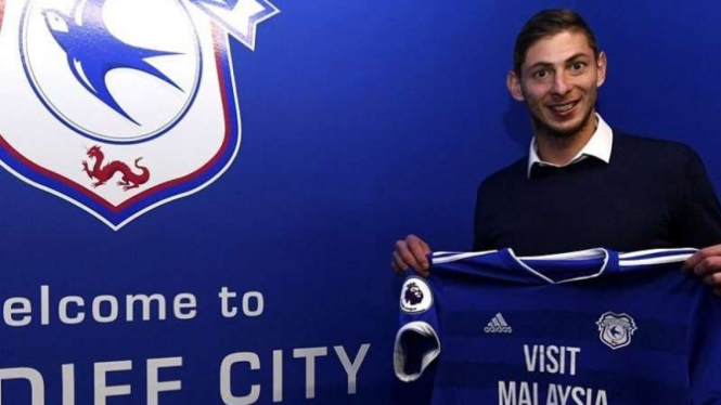 Penyerang baru Cardiff City, Emiliano Sala.