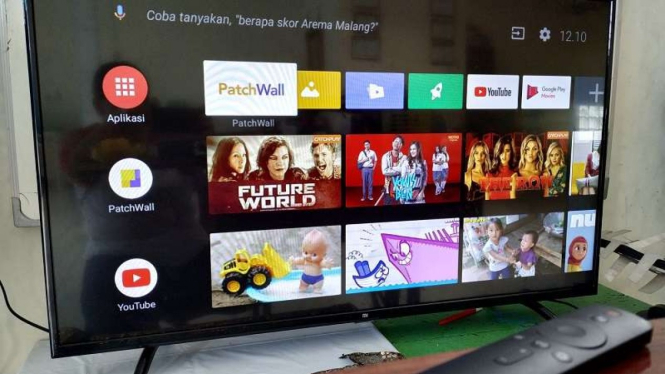 Mi TV, televisi pintar berbasis Android buatan Xiaomi.