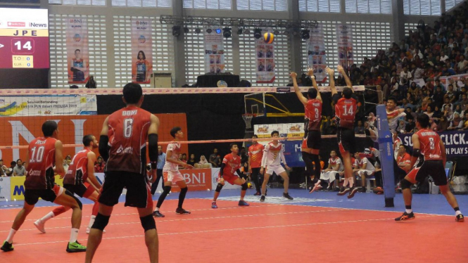 Pertandingan Pertamina Energi vs Jakarta Garuda