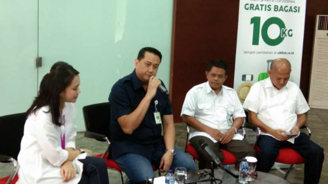 Direktur Niaga Citilink Indonesia Benny Rustanto.