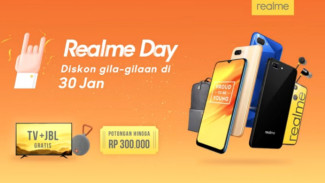 4 Smartphone Realme Pamer Seharian, Diskon Sampai Rp1 Juta