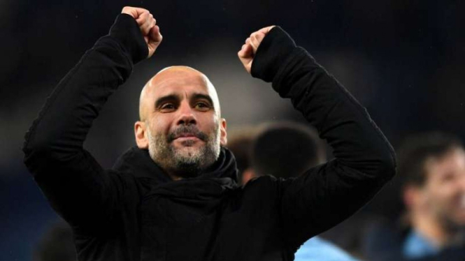 Manajer Manchester City, Pep Guardiola.