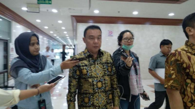 Direktur Hukum dan Advokasi BPN Prabowo-Sandi, Sufmi Dasco Ahmad 