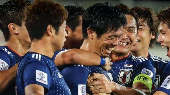 Para pemain Timnas Jepang di ajang Piala Asia 2019