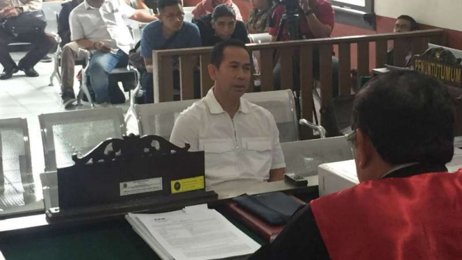 Tubagus Chaeri Wardana alias wawan, terpidana kasus tipikor.