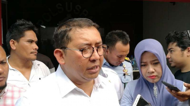Wakil Ketua DPR RI Fadli Zon di Rutan Cipinang