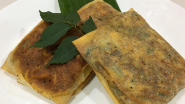 Martabak rendang kreasi William Wongso.