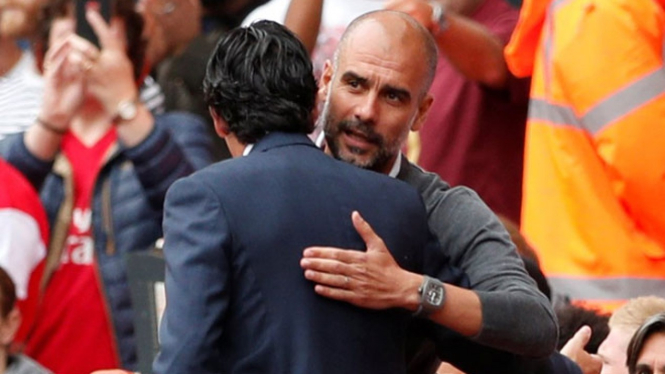 Pep Guardiola bakal bentrok lagi dengan Unai Emery (Foto: skysports)