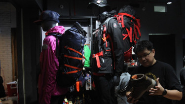 Geliat Bisnis Perlengkapan Outdoor.