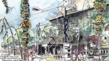 Sketsa Bali