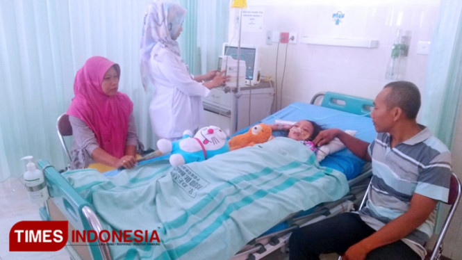 Sejumlah rumah sakit di Ponorogo kebanjiran pasien DBD. (FOTO: Evita Mukharomah/TIMES Indonesia)