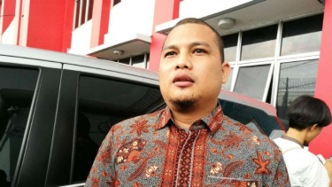 Kuasa hukum Ahmad Dhani, Ali Lubis di Cipinang, Jakarta. 