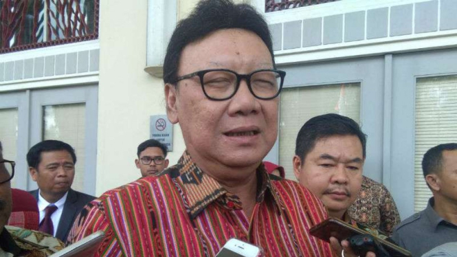 Menteri Dalam Negeri Tjahjo Kumolo
