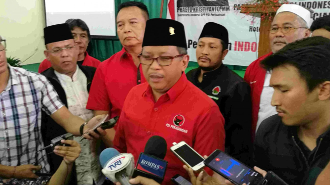 Sekjen PDIP Hasto Kristiyanto  