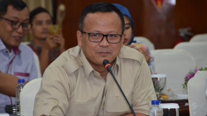 Menteri Kelautan dan Perikanan, Edhy Prabowo.