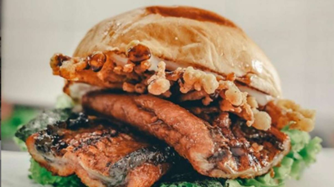 Salah satu menu di Byurger