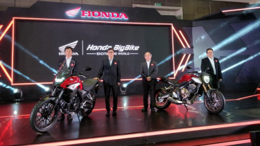 Deretan moge baru bermesin 500cc dari Honda