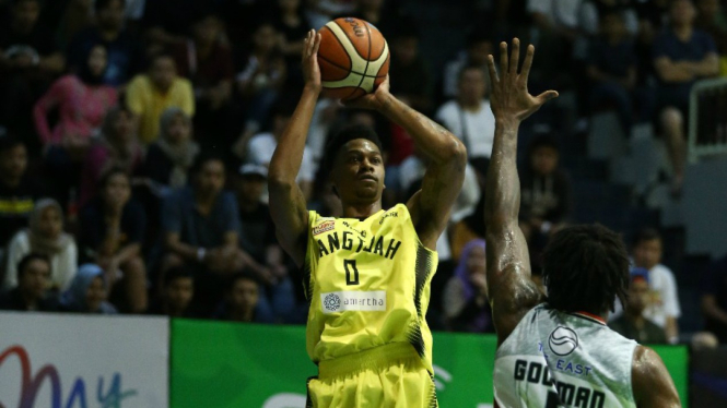 Penggawa asing klub IBL Hangtuah, Brysean Perine Bryquis 