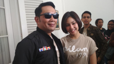 Ridwan Kamil dan Vanesha Prescilla