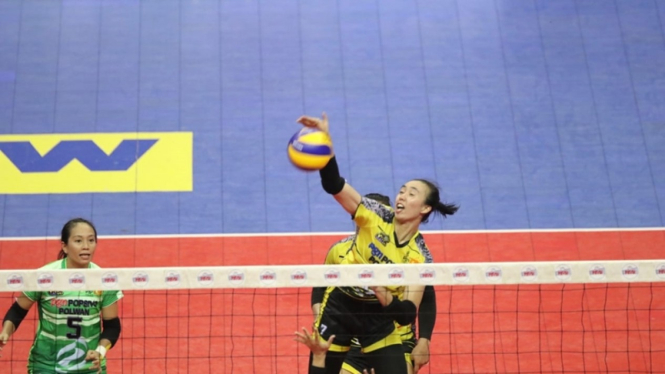 Pertandingan seri pertama final four Proliga 2019