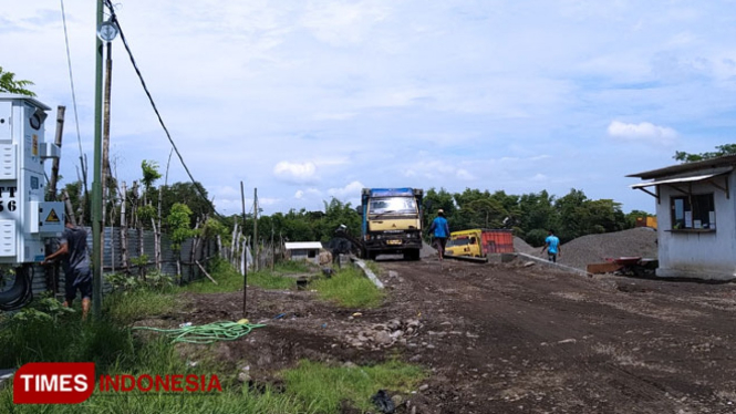Lokasi CV Podomoro Putra di Tamansari. (FOTO: Happy L. Tuansyah/TIMES Indonesia)