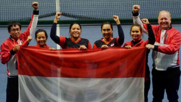 Tim Piala Fed Indonesia sukses bertahan di Grup I Asia/Oceania 2019