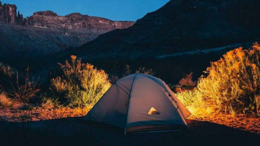 Ilustrasi Tempat Camping