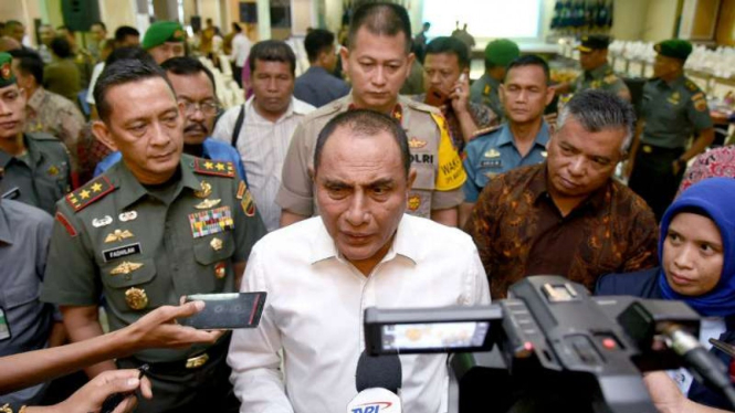 Gubernur Sumatera Utara Edy Rahmayadi