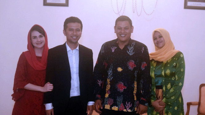 Wakil Gubernur Jatim Emil Elestianto Dardak Kunjungan ke Rumah Dinas Walikota Kediri. (FOTO: Istimewa)
