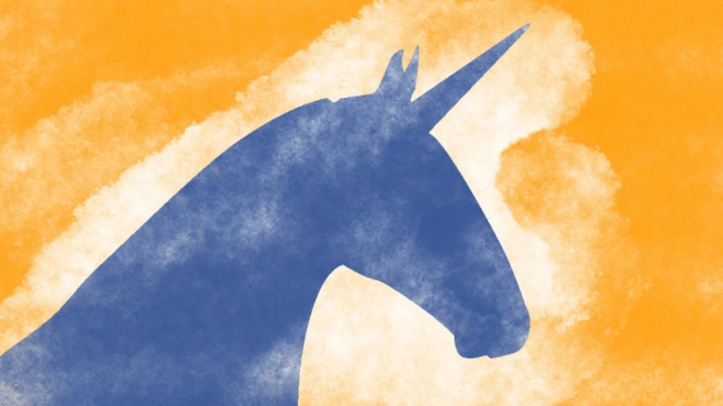 Ilustrasi unicorn.