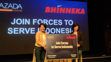 Kolaborasi Lazada dan Bhinneka